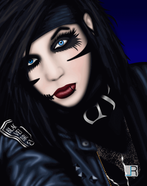 Andy Biersack Digital Painting